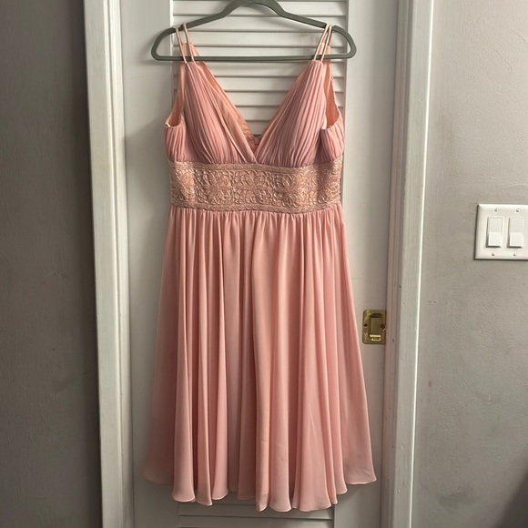 OC by Oleg Cassini Dresses & Skirts - OC by Oleg Cassini Size 12 Y2K Beaded Chiffon Marilyn Monroe Dress.Gently Used